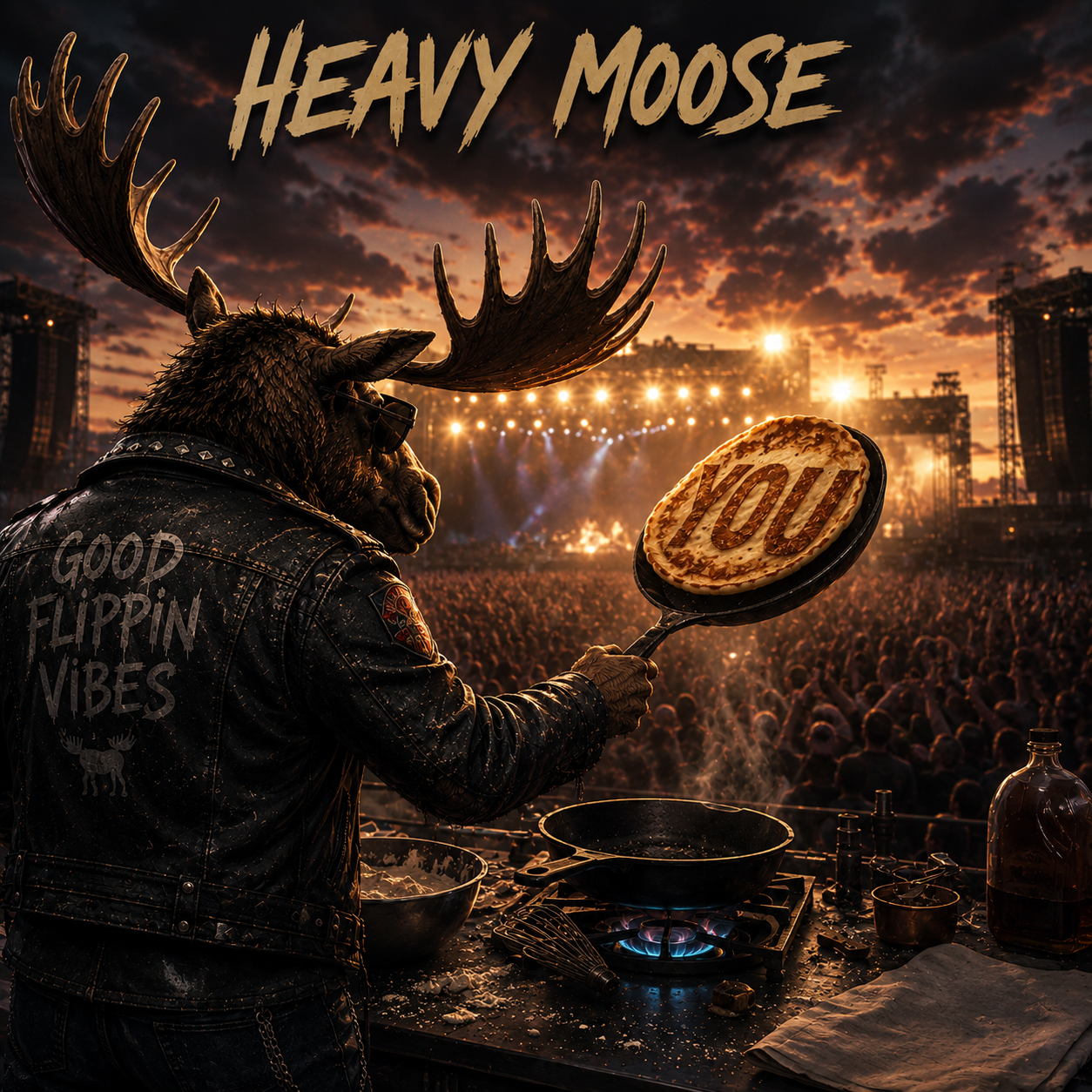 Flipside Rituals album cover — Heavy Moose
