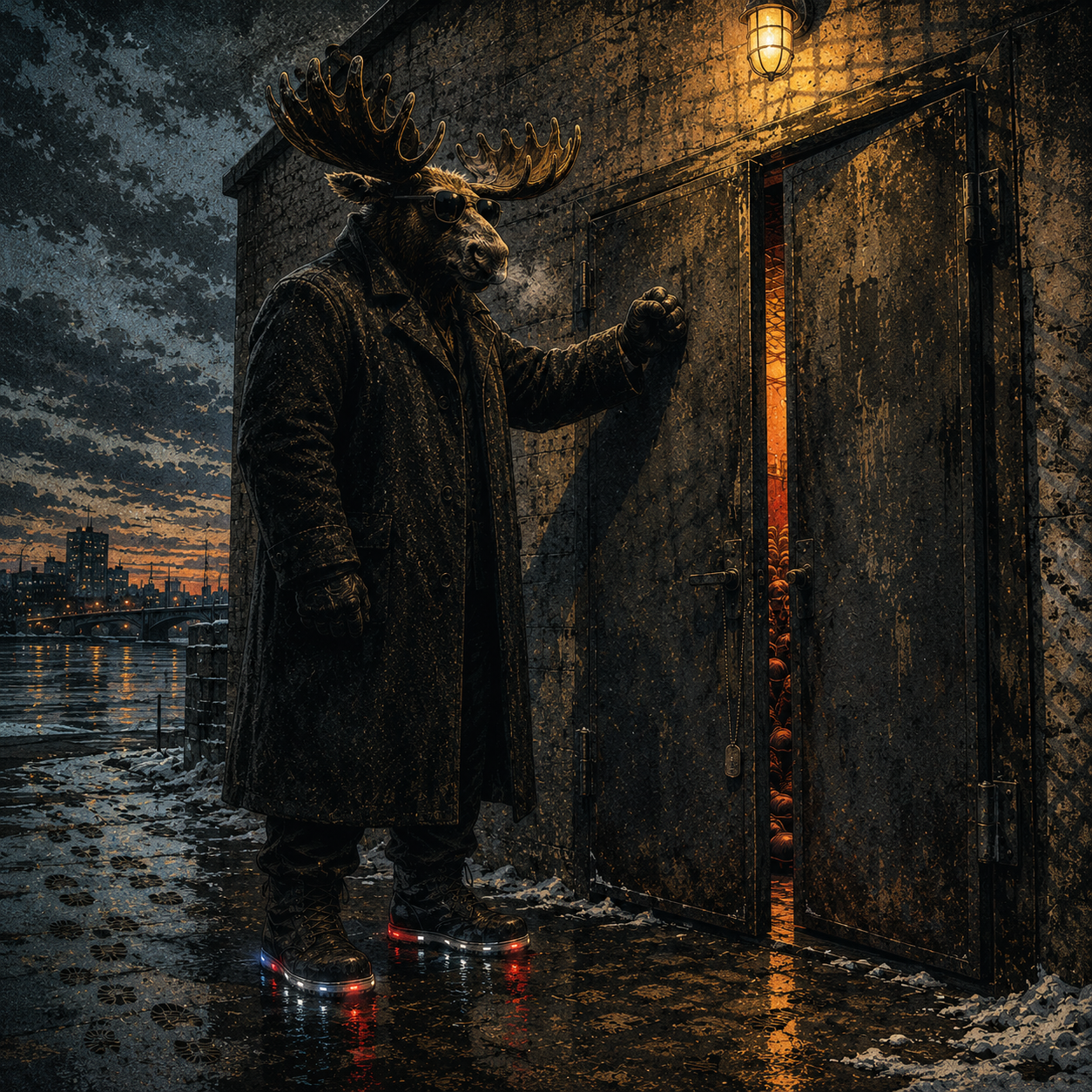 Knock, Knock ('Merica) album cover — Heavy Moose